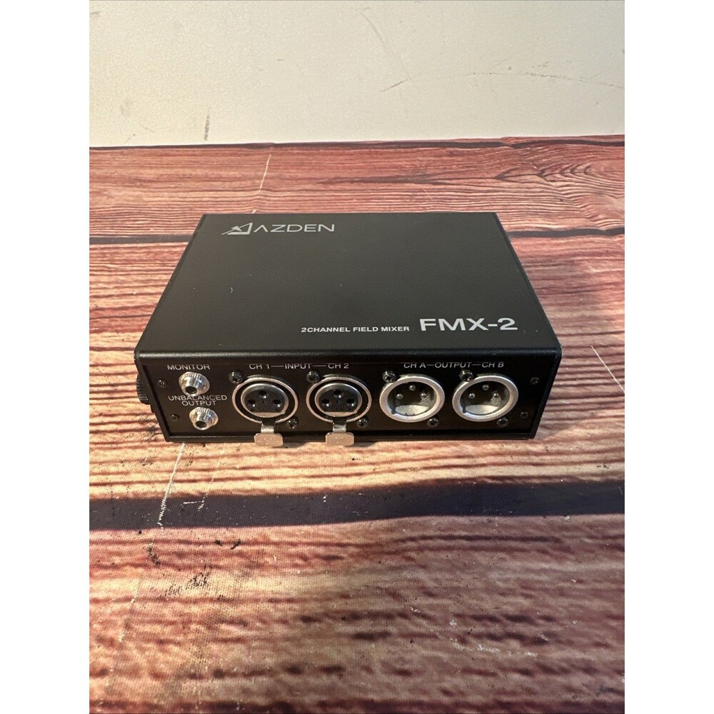Azden FMX-2 2 Channel Field Mixer - TESTED - Picture 5 of 9